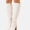 RAID Femme MADYSON Bottes à Talons Hauts Off White -Pas Cher RAID Boutique 5ee69ca248594508949103ab89768862