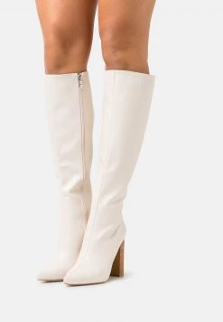 RAID Femme MADYSON Bottes à Talons Hauts Off White