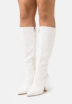RAID Femme MALINA Bottes à Talons Hauts White