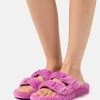 RAID ALIMA Mules Purple Femme -Pas Cher RAID Boutique 5f8c389524504f1c8bb6fea75b64ad97