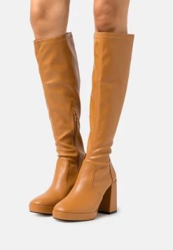 RAID Femme CANNON Bottes à Plateau Tan