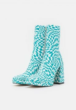 RAID Femme SILONNA Bottines à Talons Hauts Blue -Pas Cher RAID Boutique 6041ec99e631447ba2f50eba9d9cad53