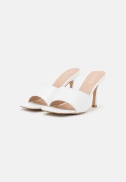 RAID BRIYA Mules à Talons White Femme -Pas Cher RAID Boutique 639a1cadc35f4f4d89c15c2427abd2a0