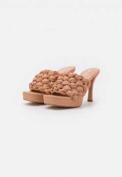 RAID HINA Mules à Talons Nude Femme -Pas Cher RAID Boutique 64dd9bff985540c98d38e97e04174634