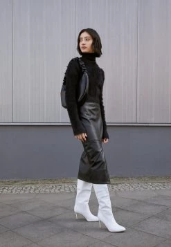 RAID CURZON Bottes à Talons Hauts White Femme