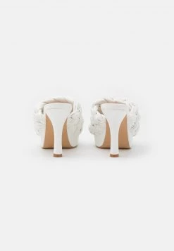RAID HINA Mules à Talons White Femme -Pas Cher RAID Boutique 67389362f088445a9af911a6497b7327