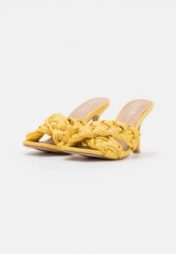 RAID LAUDER Mules à Talons Butter Yellow Femme -Pas Cher RAID Boutique 67e28aa661264f6b8a0daf75993a6ba0