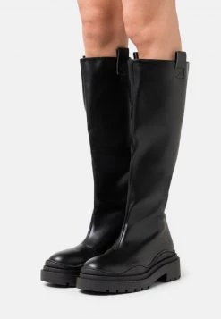 RAID Femme CATANIA Bottes à Plateau Black