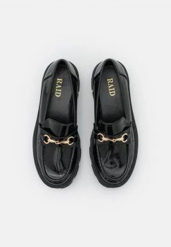 RAID CARVER Mocassins Black Femme -Pas Cher RAID Boutique 698d9aa524574ce79c4e7f834c683d2a