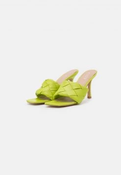 RAID TIARA Mules à Talons Lime Femme -Pas Cher RAID Boutique 6b3c4a1266b2499d9414494e826a1221