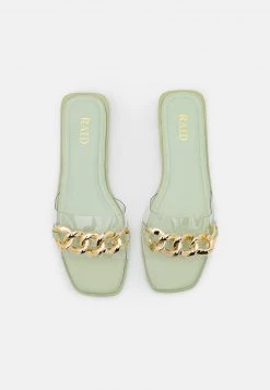 RAID CALGARY Mules Clear/sage Green Femme -Pas Cher RAID Boutique 6b809903ef8a4118aad46674093fa31c