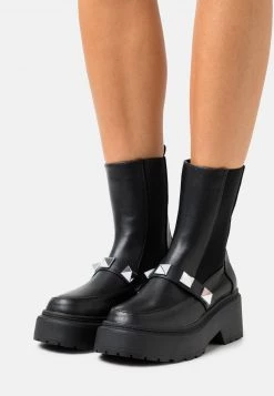 RAID REBEKAH Bottines à Plateau Black Femme