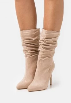 RAID Femme AIDEN Bottes à Talons Hauts Taupe