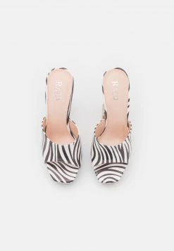 RAID ESTEE Mules à Talons White Femme -Pas Cher RAID Boutique 72e91d3803834cb4a5bb72c2ef39fe10