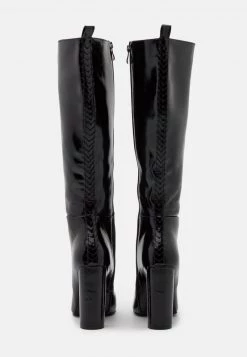 RAID Femme Bottes à Talons Hauts Black -Pas Cher RAID Boutique 740be69125a34fb6bf73738bc2952377