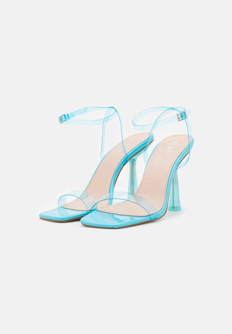 RAID Femme ARABELLA Sandales à Talons Hauts Blue Perspex 4 RAID Femme ARABELLA Sandales à Talons Hauts Blue Perspex – Image 2