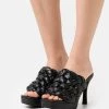 RAID HINA Mules à Talons Black Femme -Pas Cher RAID Boutique 791988c8646a42019a479df35be2e657