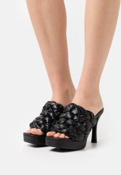 RAID HINA Mules à Talons Black Femme