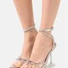RAID Femme HOLLY Escarpins Clear/silver Metallic -Pas Cher RAID Boutique 7cd67262990d4fc38cbafc4ee1082e60