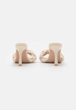 RAID SANDRA Mules à Talons Off White Femme -Pas Cher RAID Boutique 806f65a8fb594769a39b007e22c4829f