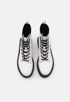 RAID Femme OBEY Bottines à Lacets White -Pas Cher RAID Boutique 83639f4c11cf4805b57fe14894a4e635