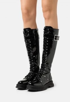 RAID ALABAMA Bottes à Lacets Black Femme