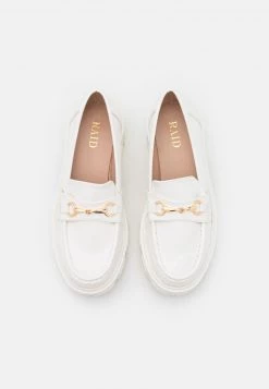 RAID Femme CARVER Mocassins White -Pas Cher RAID Boutique 88120a6108464eef91a3d9285666b941