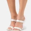 RAID LEON Mules à Talons Ivory Femme -Pas Cher RAID Boutique 8d25f0b99f1446b3baf0e99d7be05eef