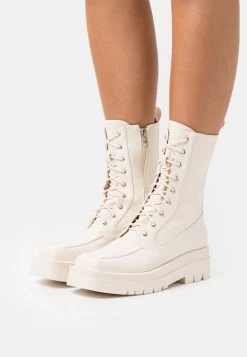 RAID Femme BIRDIE Bottes à Plateau Off White