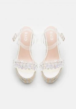 RAID NATALY Sandales à Plateforme Clear/white Femme 13 RAID NATALY Sandales à Plateforme Clear/white Femme -Pas Cher RAID Boutique 93fdd0171648479bb0e874bee629c204