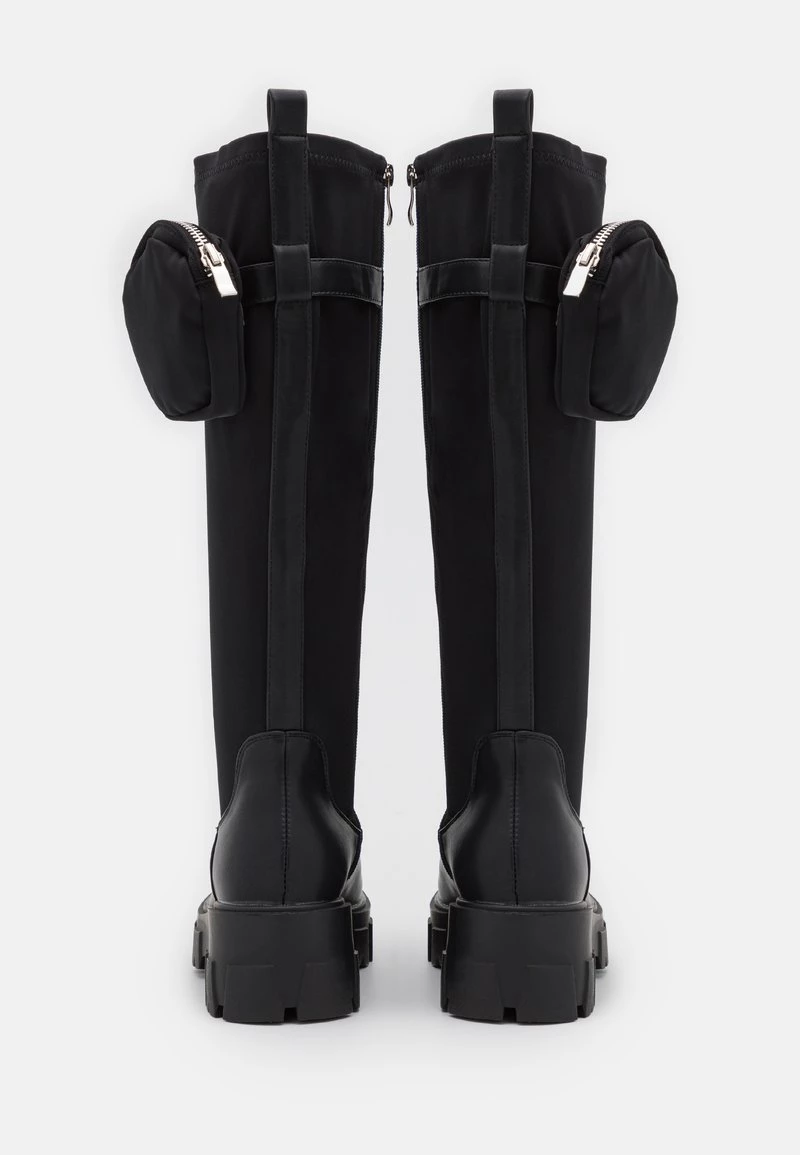 RAID ZYON Bottes à Plateau Black Femme 6 RAID ZYON Bottes à Plateau Black Femme – Image 4