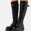 RAID Femme KINETIK Bottes à Lacets Black -Pas Cher RAID Boutique 99bc6a10e1da44e2930b4935f730c410