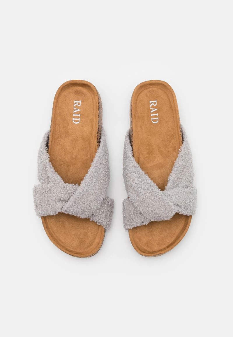 RAID NOA Mules Grey Femme 8 RAID NOA Mules Grey Femme – Image 6