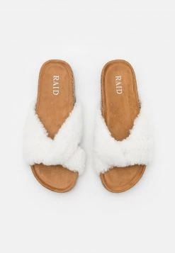 RAID NOA Mules White Femme -Pas Cher RAID Boutique 9ca64dba478549e0beb966228cb6d2df