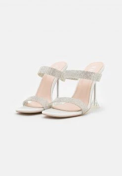 RAID ELIZA Mules à Talons Ivory Femme -Pas Cher RAID Boutique 9db83e77991f4952a0cd787d9d4331fe