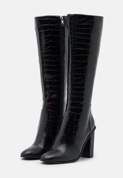 RAID CELENI Bottes à Talons Hauts Black Femme -Pas Cher RAID Boutique 9ddf387079424a2d8f8fe1570c2bb144