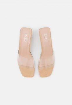 RAID STEFFEY Mules à Talons Nude Femme -Pas Cher RAID Boutique 9e0b8c32ca4b4feab9e71791e653b5f0