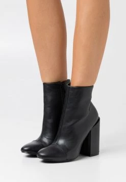 RAID DOLLEY Bottines à Talons Hauts Black Femme