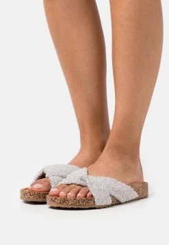 RAID NOA Mules Grey Femme