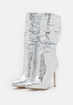 RAID AIDEN Bottes à Talons Hauts Silver Femme -Pas Cher RAID Boutique a2ff94faf85e43a8a2bd3f4b6a49dd6c