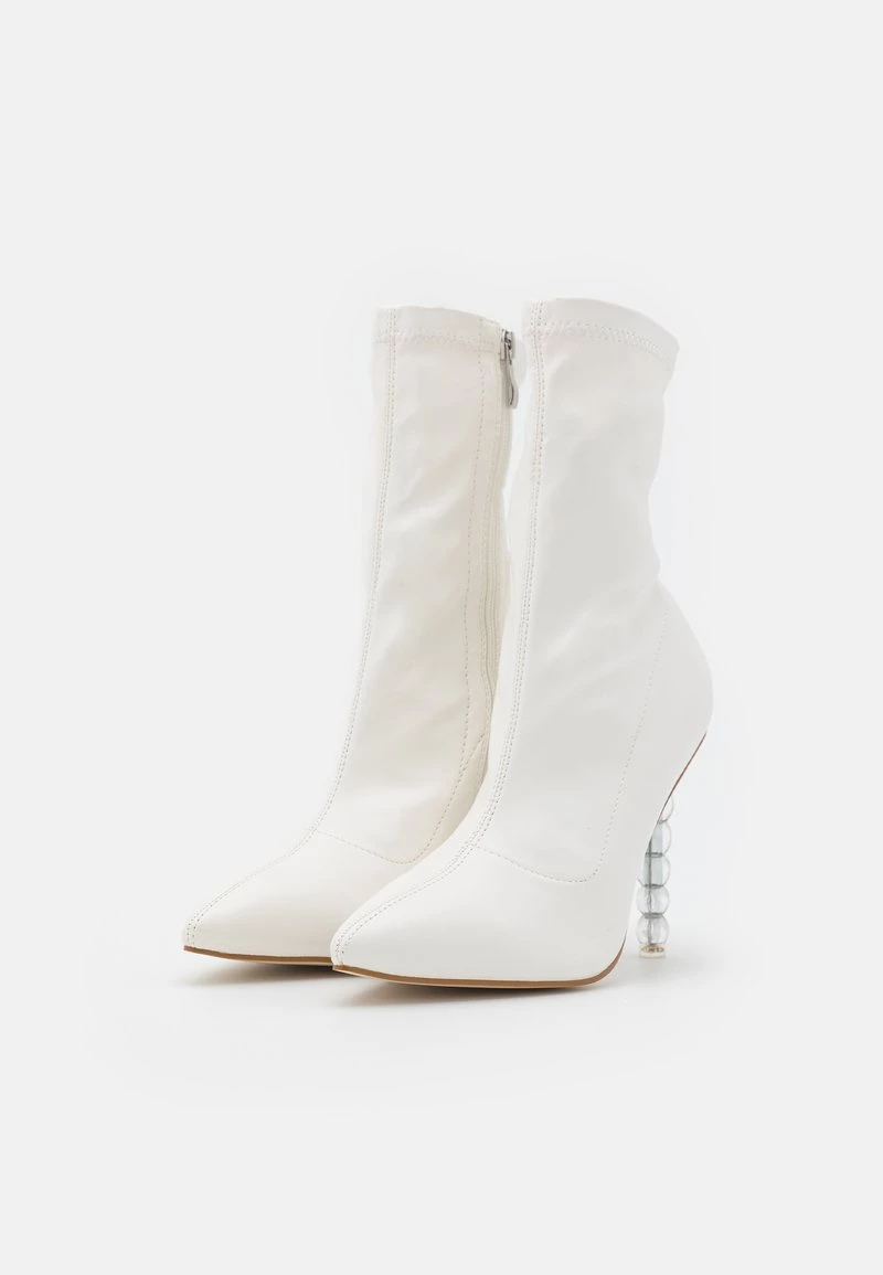 RAID Femme ANNE Bottines à Talons Hauts White 5 RAID Femme ANNE Bottines à Talons Hauts White – Image 3