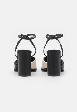 RAID HIBA Sandales à Talons Hauts Black/white Femme -Pas Cher RAID Boutique a518705bc7bf46ca862470b86aa60931