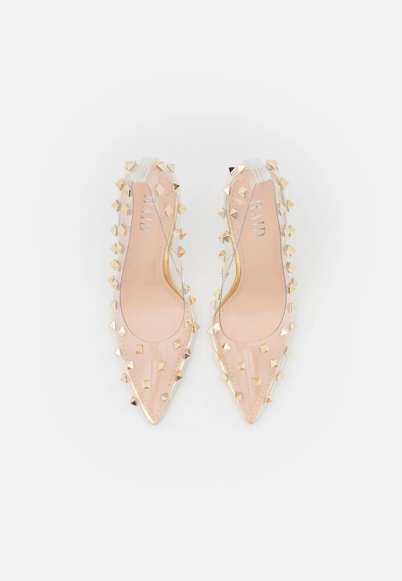 RAID Femme MAYRA Escarpins Clear/gold 8 RAID Femme MAYRA Escarpins Clear/gold – Image 6