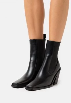 RAID RIBENA Bottines à Talons Hauts Black Femme