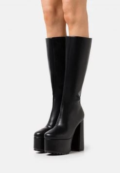 RAID MOZART Bottes à Plateau Black Femme