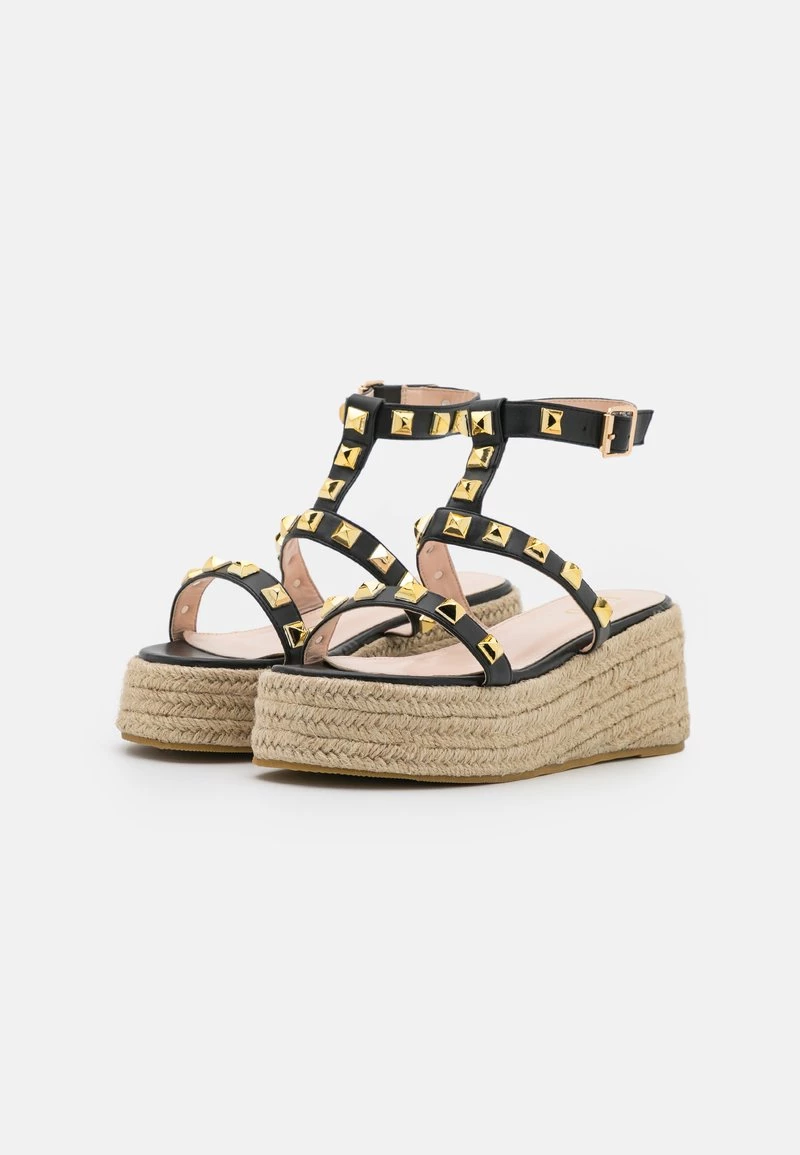 RAID MOXIE Sandales à Plateforme Black Femme 5 RAID MOXIE Sandales à Plateforme Black Femme – Image 3