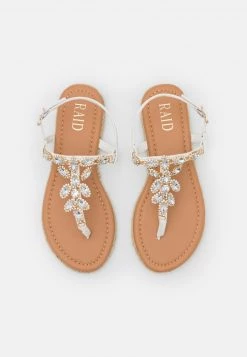 RAID LAILAH Tongs White Femme -Pas Cher RAID Boutique b10df776c34f423298b6b9434210cf4e