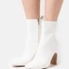 RAID Femme HURSTON Bottines White -Pas Cher RAID Boutique b43c7c08d0444e508144f12a3c7cc47b