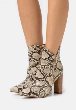 RAID KEYLA Bottines à Talons Hauts Beige Femme