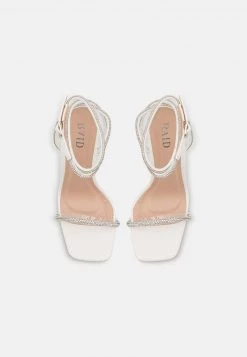 RAID EMBERLY Sandales à Talons Hauts Clear/white Femme -Pas Cher RAID Boutique b77a02b8ff694cbb862447c4dc0d70f2